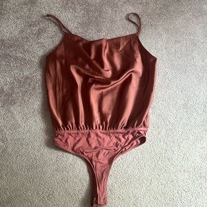 Lulus Cowl Neck Bodysuit